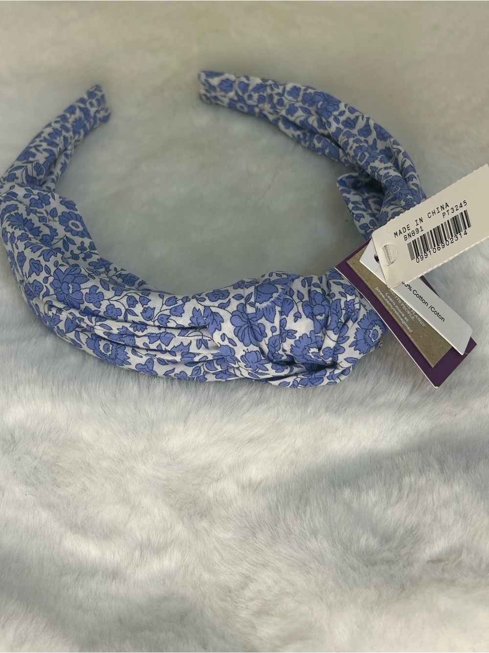 J CREW TOP KNOT HEADBAND